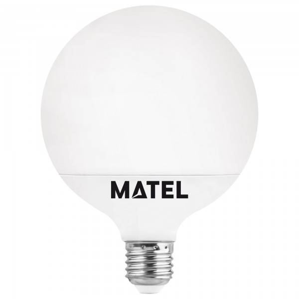 Bomb.led globo   g95 e27 15w.fria (caja de 4 unidades)