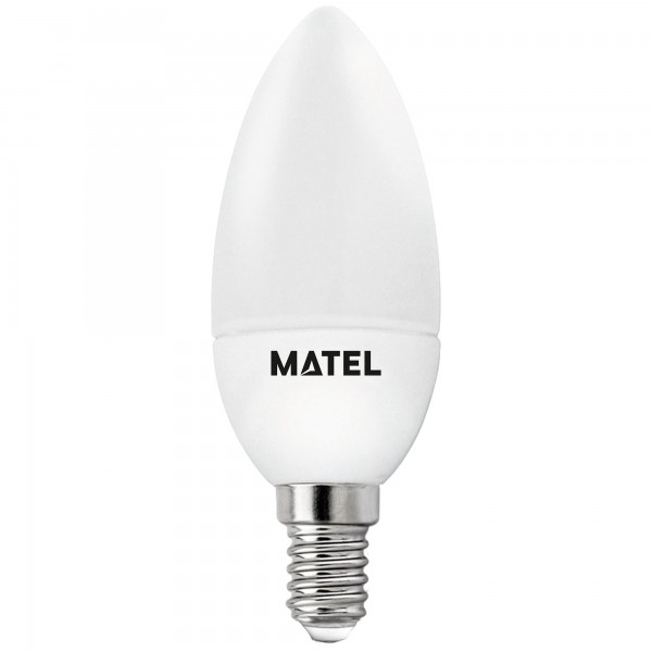 Bomb.led vela 3 intensid.e14 5w.cal