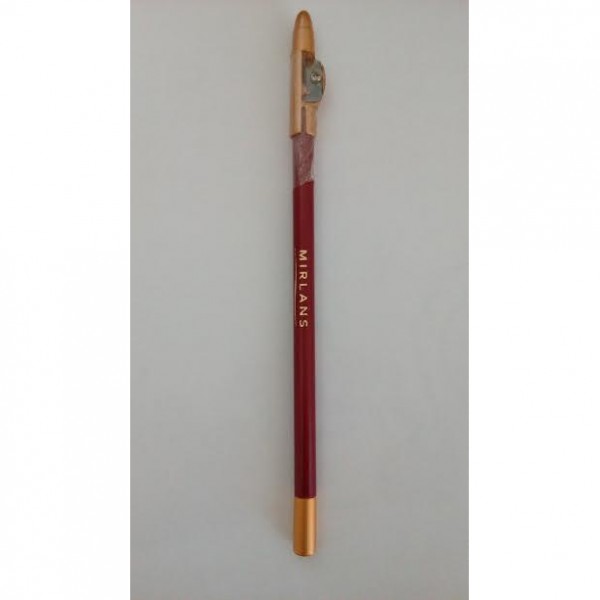 Mirlans perfilador de labios rojo con sacapuntas
