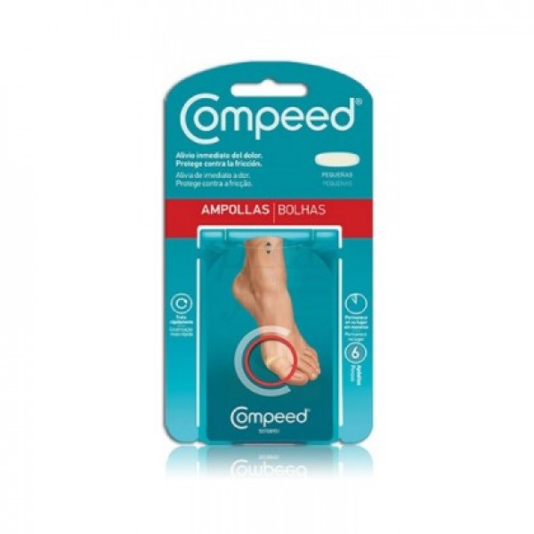 Compeed Apósitos Ampollas Tamaño Pequeño 6 Unidades