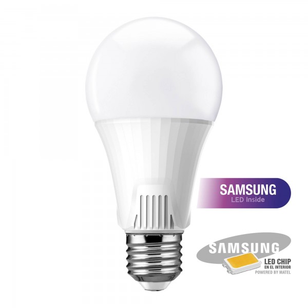 Bomb.led samsung estandar  e27 15w.fria (caja de 10 unidades)