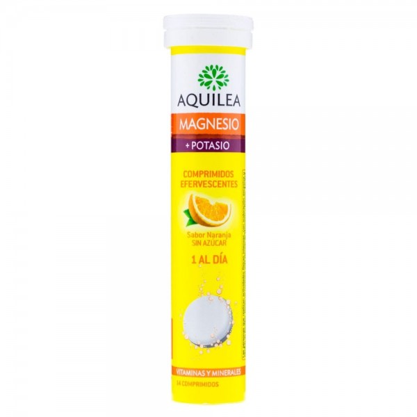 Aquilea Magnesio y Potasio 14 Comprimidos Efervescentes