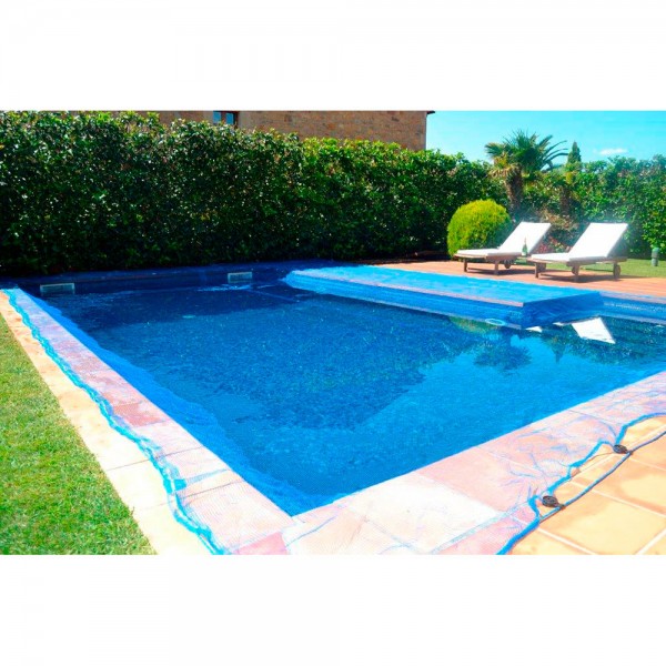 Malla para piscina leaf pool cover 7 x 7 m