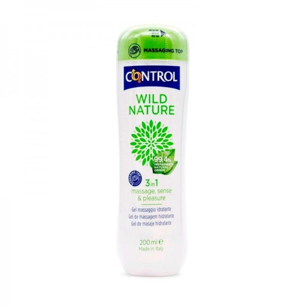 Control Gel Masaje Wild Nature 200 ml