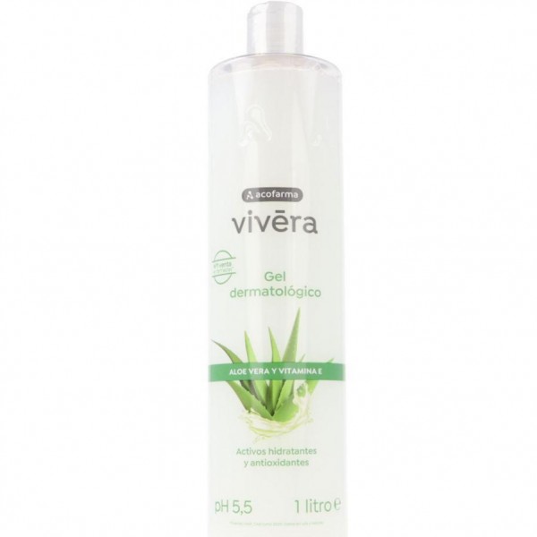 Acofarma Vivera Gel Aloe Vera y Vitamina E 1 L
