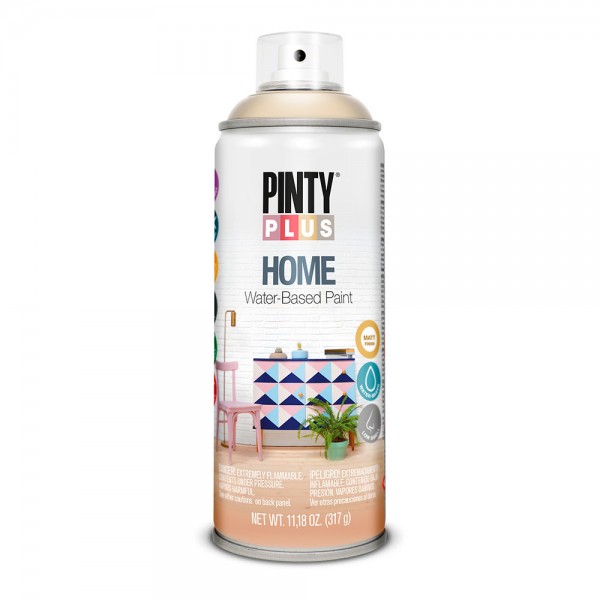 Pintura acrílica spray home water-based 520 cc sand hm129 (pack 2 unidades)