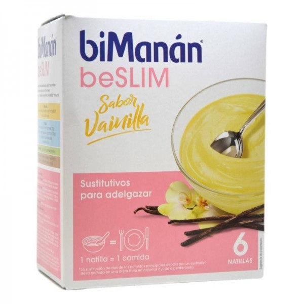 Bimanan Beslim Natillas Vainilla 6 Sobres