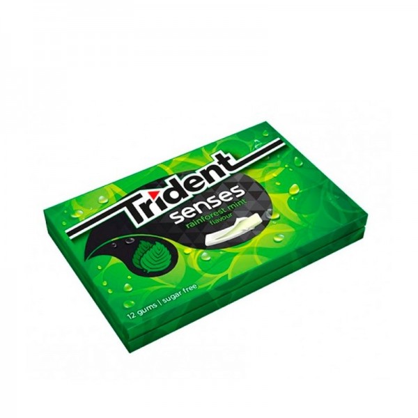 Trident Senses Hierbabuena 12 Chicles
