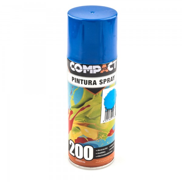 Pintura spray brillo 200ml.azul