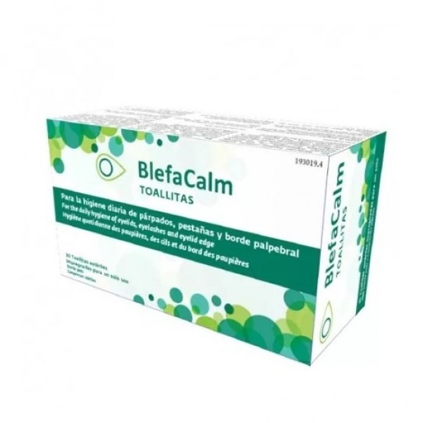 Blefacalm Toallitas Esteriles Impregnadas 30 Toa