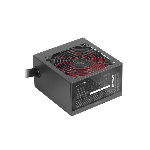 Mars gaming fuente alimentacion mpiii 650w,silent