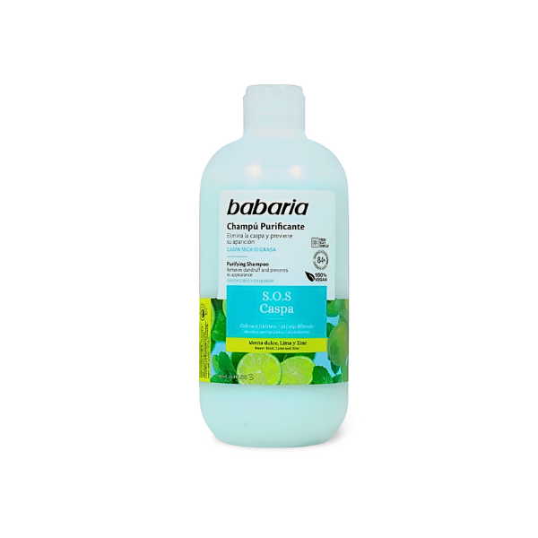 Babaria champú purificante S.O.S caspa