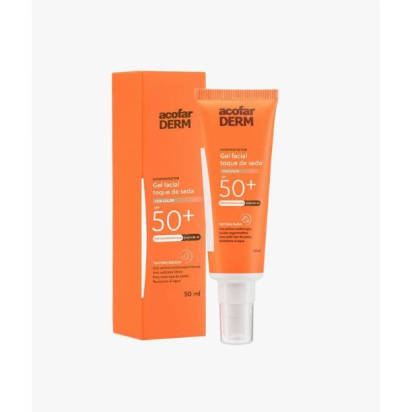 Acofarderm Fotoprot Gel Facial Toque de Seda Col