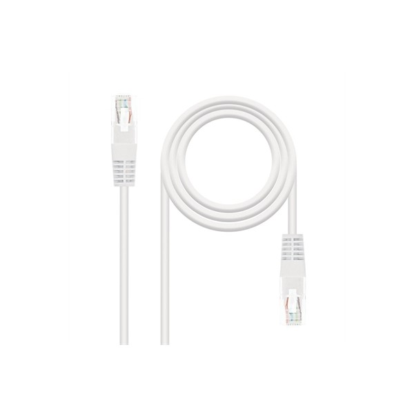 Nanocable latiguillo categoria 5e utp 2 m blanco