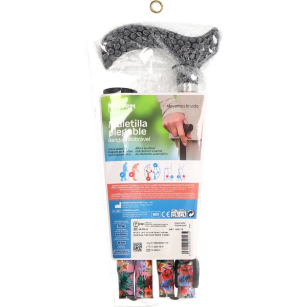 Prim Muletilla Plegable Flor Troplical Gb-838-c2