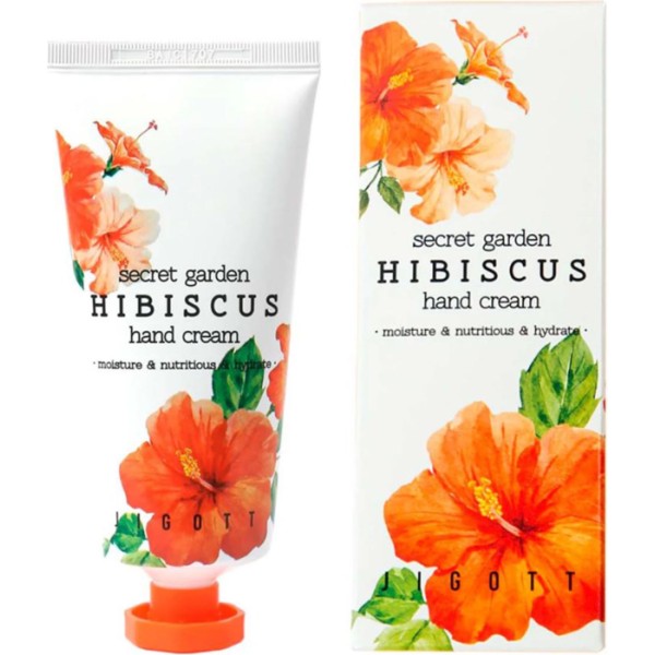 Jigott secret garden hibiscus crema de manos 100ml