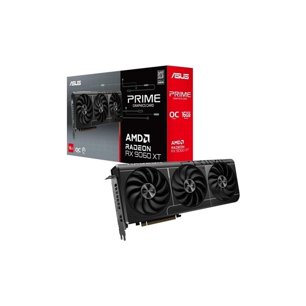 Asus vga amd prime rx 9060xt o16g 16gb ddr6