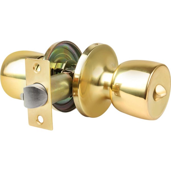 Pomo baño tubular 65mm.lat.brill.