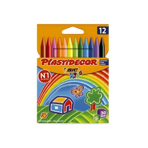 Bic plastidecor 12uds.