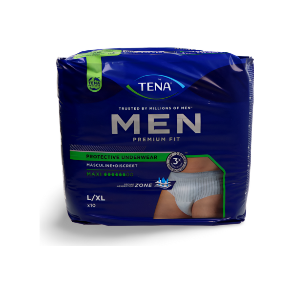Tena Men Premium Fit Level 4 L/xl 10 Uds