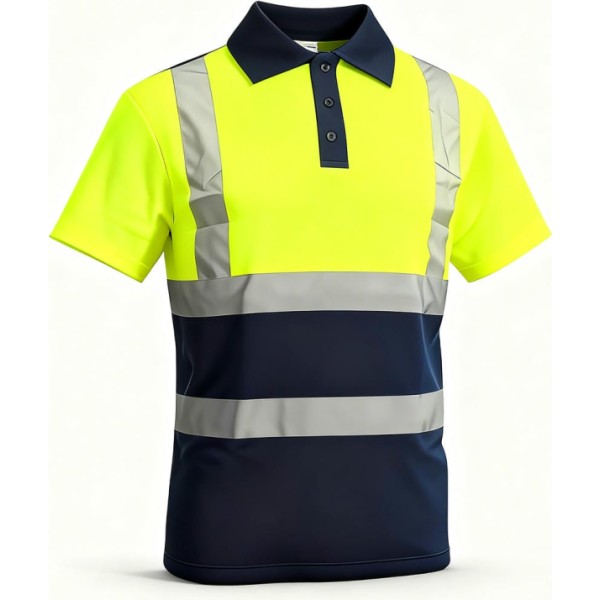 Polo reflectante m/corta t. l