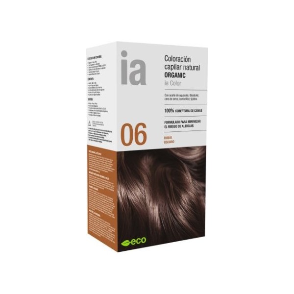 Interapothek  Coloracion Capilar Natural Organic Tono 06 Rubio Oscuro