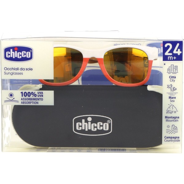 Chicco Gafas de Sol Infantiles 24m+ Red Mirror