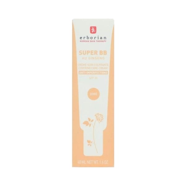 Erborian super bb au ginseng crema facial anti-imperfecciones spf20 dore 40ml