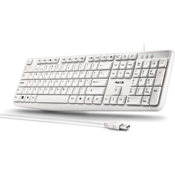 Ngs teclado usb-a 12 teclas multi cable 1.5m